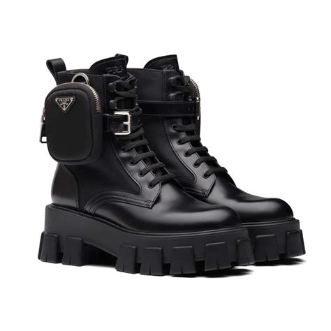 prada boots shiny|prada boots for women.